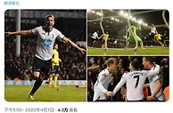 2014年的今天凯恩斩获英超处子球，至今311场205球49助