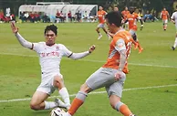 友谊赛-深圳队2-0辽宁沈阳城市，阿奇姆彭、刘越破门