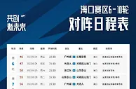因天气原因，中超联赛海口赛区6-10轮比赛时间调整
