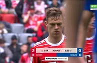 已经结束咧！拜仁半场2-0沙尔克，客队预期进球仅0.1