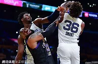 NBA季中赛：湖人大胜灰熊升A组第一 詹皇复出16分浓眉19分6帽
