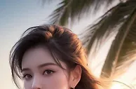海滩的魅影：九头身美女