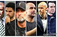 英超最新积分榜，三强竞逐！阿森纳6-0横扫，曼联2-1爆冷绝杀
