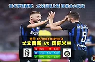 意甲前瞻：尤文图斯vs国际米兰