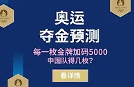预测中国队金牌数，大奖等你来拿