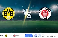 2024 年 10 月 18 日多特蒙德 vs 圣保利的预测和投注技巧