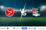 2024 年 10 月 25 日阿尔梅勒城 vs NEC 奈梅亨 预测和投注技巧