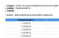 乐天堂 NBA篮球战火重燃 积分赢双重豪礼