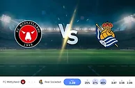 米迪兰特 vs 皇家社会 2025年2月13日 预测与投注建议