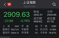 沪指低开低走考验2900点 创业板指逆市飘红