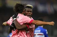 意甲-博格巴破门尤文2-1桑普豪取九连胜