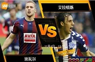 [原創版權] 188BET金宝博11月4日西班牙甲组联赛：埃瓦尔 VS 艾拉维斯