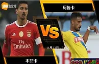 [原創版權] 188BET金宝博11月22日葡萄牙杯: 本菲卡 VS 阿鲁卡
