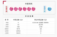 红球两重号双色球6注1334万周四派奖9000万