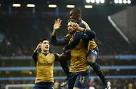 英超-吉鲁进点拉姆塞破门阿森纳2-0维拉暂登榜首