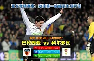 188BET金宝博9月26日西班牙甲组联赛:华伦西亚VS哥杜巴