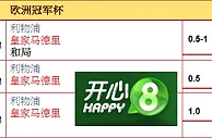 “开心8”10月22日欧冠联赛:利物浦 VS 皇家马德里