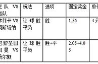 过关2串1:本菲卡胜黑马 巴黎让球可捧