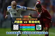 玩球网心水：欧锦赛　10月13日 2:45　卢森堡 VS 斯洛伐克