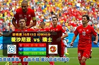 玩球网心水：欧锦赛　10月13日 2:45　爱沙尼亚 VS 瑞士