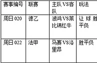 过关2串1:红牛践踏波鸿 马赛囊获三分