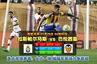 玩球网心水：西班牙杯　1月29日 4:00　拉斯帕尔马斯 VS 巴伦西亚