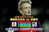 玩球网心水：友谊赛　2月1日 21:00　莫斯科火车头 VS 北雪平