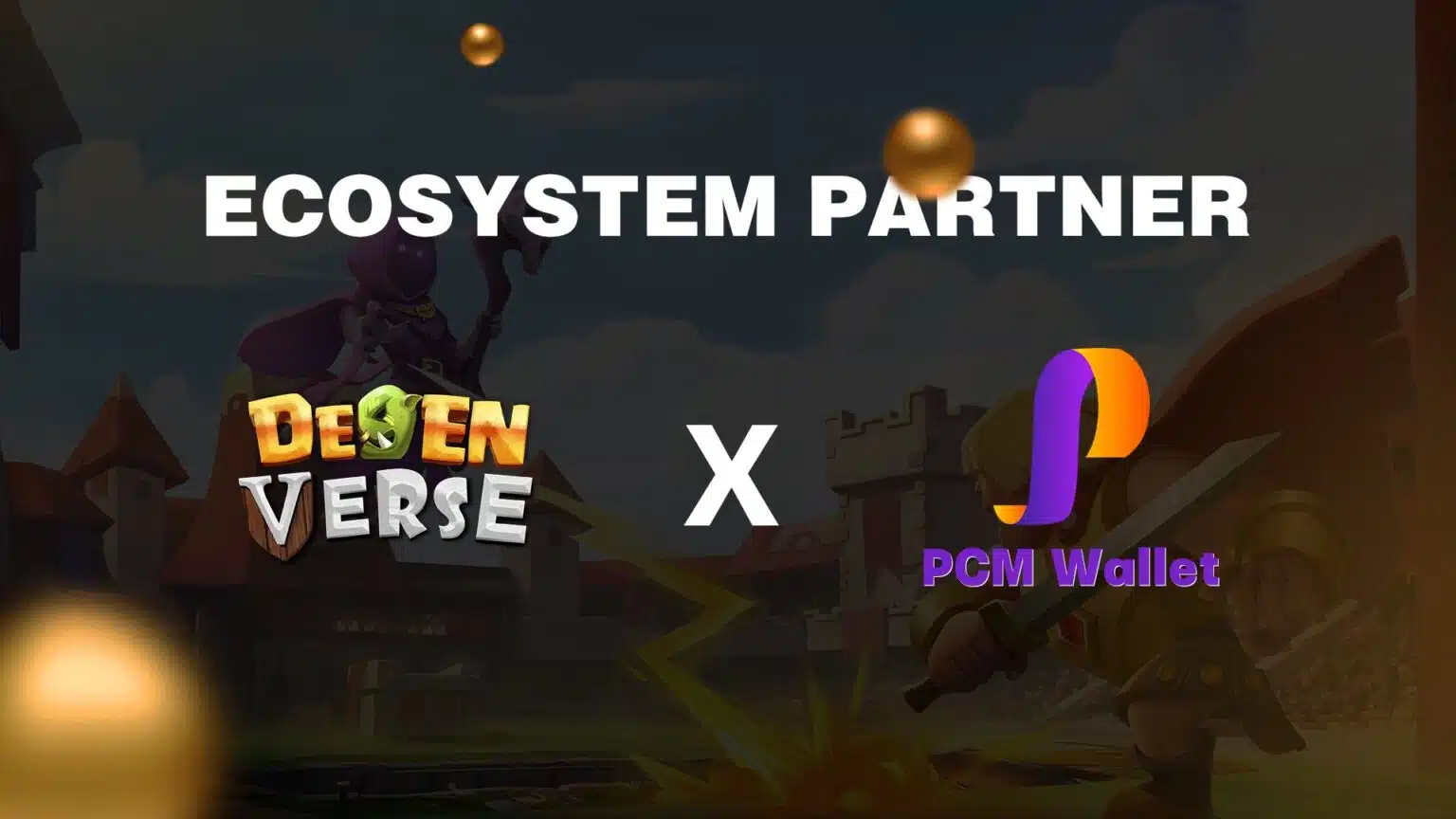 PCM Wallet 携手 DegenVerse，布局 Web3 电竞生态版图，引领链游资产管理新潮流