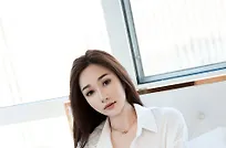 ugirls尤果网 甜奶蜜恋宥利白衬衫丁字裤私房写真