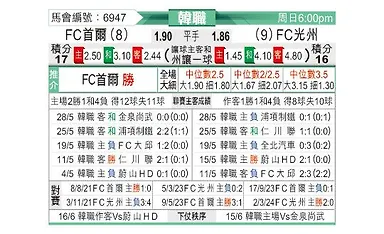 [韩K联] FC首尔vs光州FC