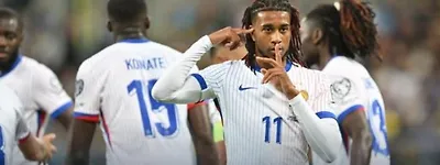 World Cup Qualifiers – France start with a 2-0 away win over Ukraine; Mbappé scores, Dembélé comes on as a substitute but is forced off due to injury.