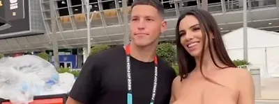 Italian Adult Star Sparks Controversy With Bold World Cup Outfit