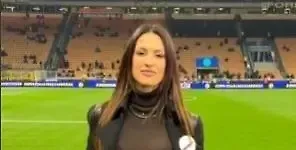 IN-COMPARABLE DAZN host Eleonora Incardona puts on leggy display as she shows off curves in see-through top and sparkly skirt