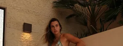 SAB-SOLUTE STUNNER Tennis star Aryna Sabalenka stuns in tiny bikini as she shows off of her jaw-dropping figure and fans gasp ‘oh girl’